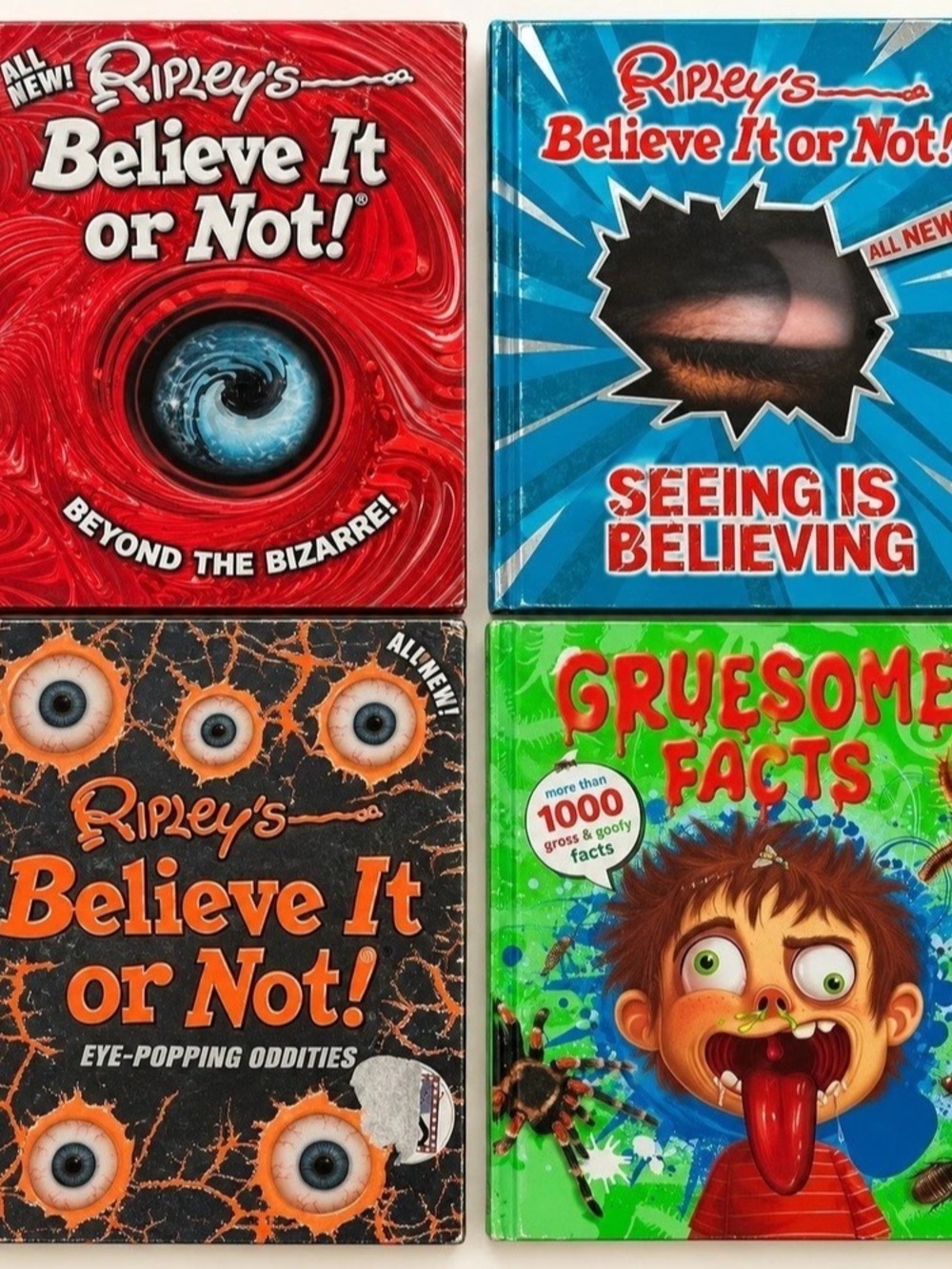 Ripley's Believe It or Not! book set 4-Book Set Multicolor